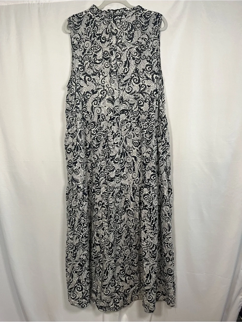🛍️SALE Anthropologie Maeve Marya floral boho flowy maxi dress sz XL EUC - Picture 7 of 11